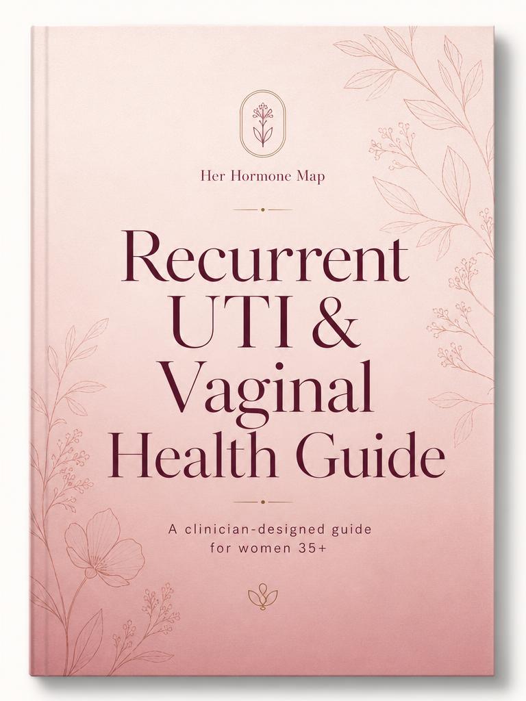 Recurrent UTI & Vaginal Health (GSM) Guide cover